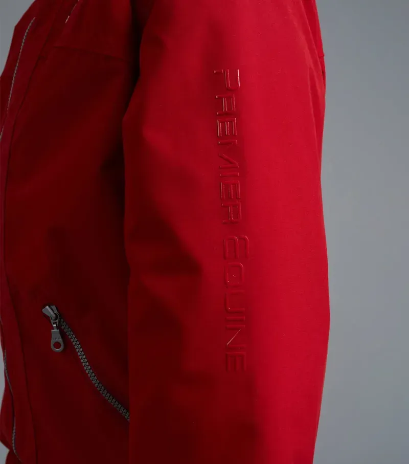 Junior Pro Rider Unisex Riding Jacket Red-4