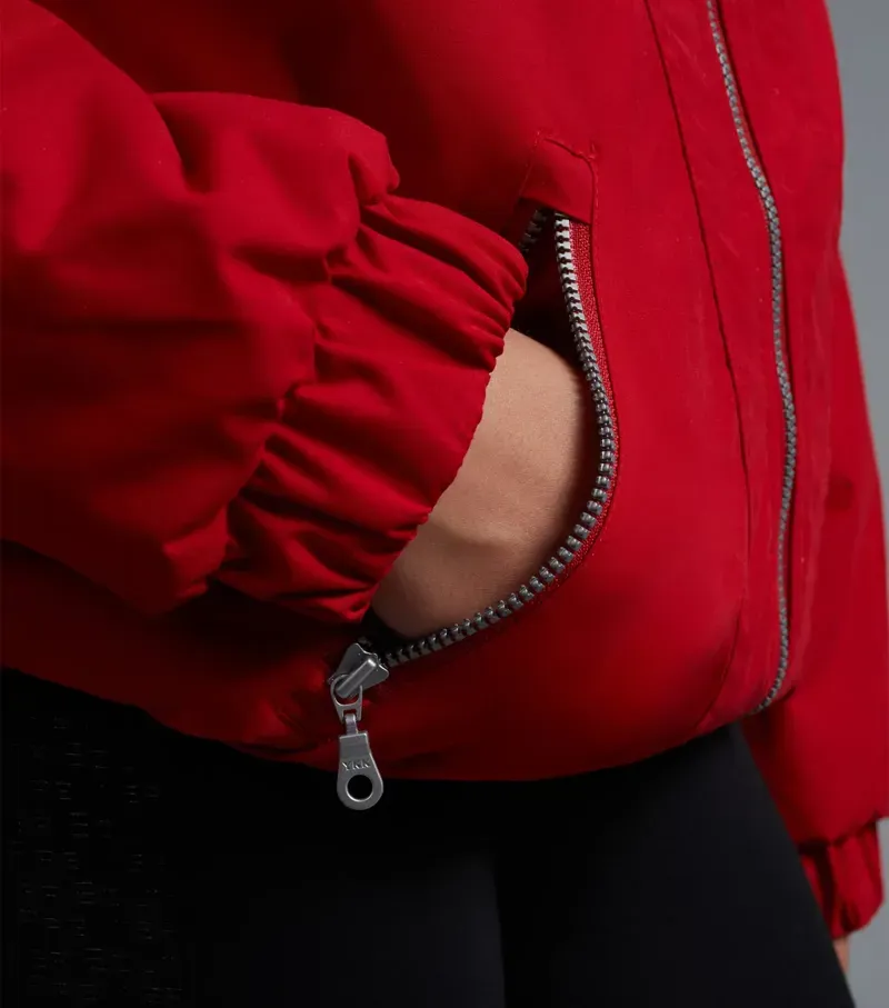 Junior Pro Rider Unisex Riding Jacket Red-5