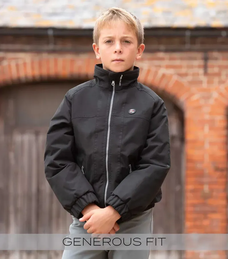 Junior Pro Rider Unisex Riding Jacket Black-1