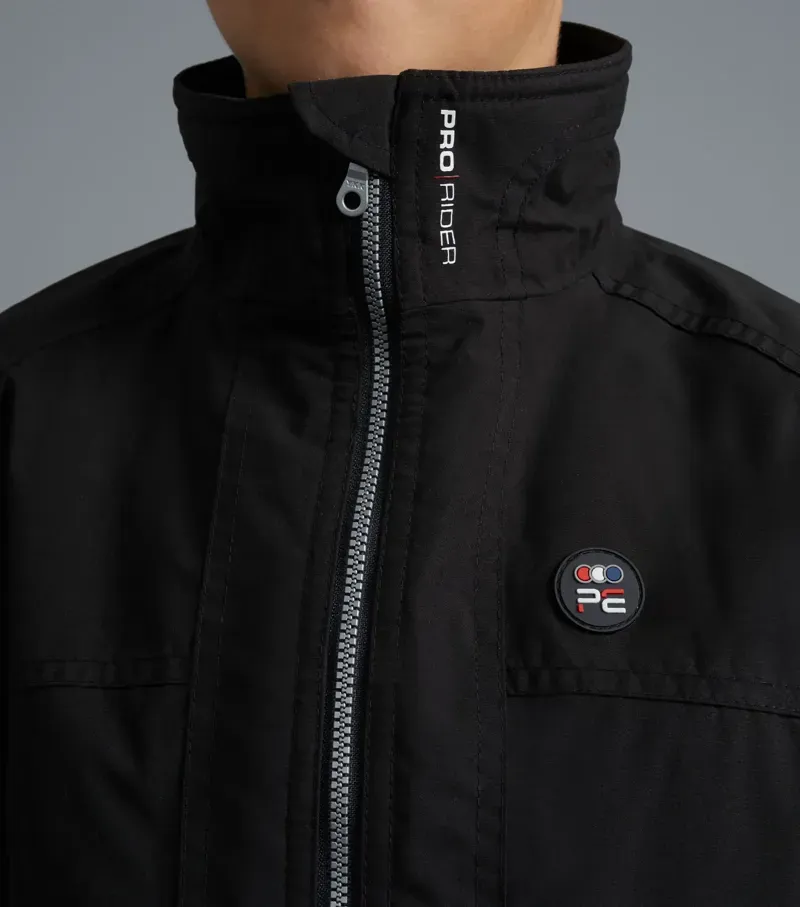 Junior Pro Rider Unisex Riding Jacket Black-2