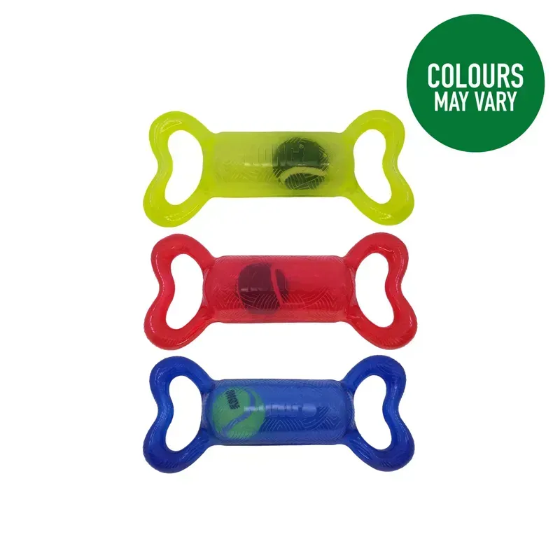 Kong Medium/Large Jumbler Tug Bone in Assorted Colours