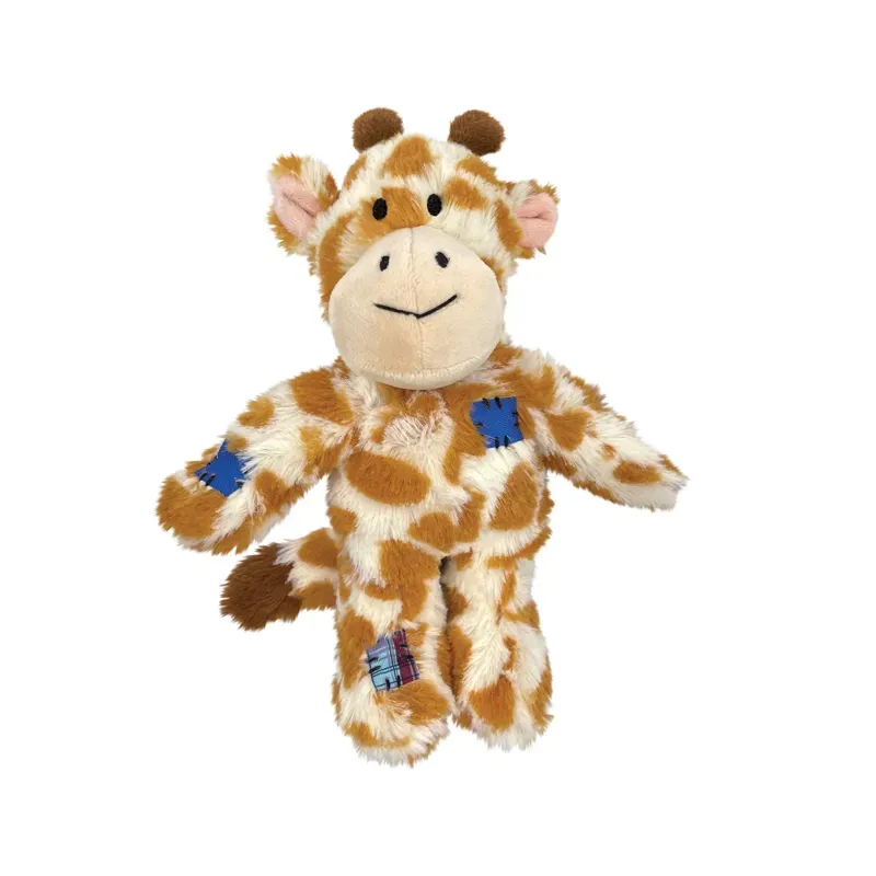 Kong Small/Medium Wild Knots Giraffe in Orange