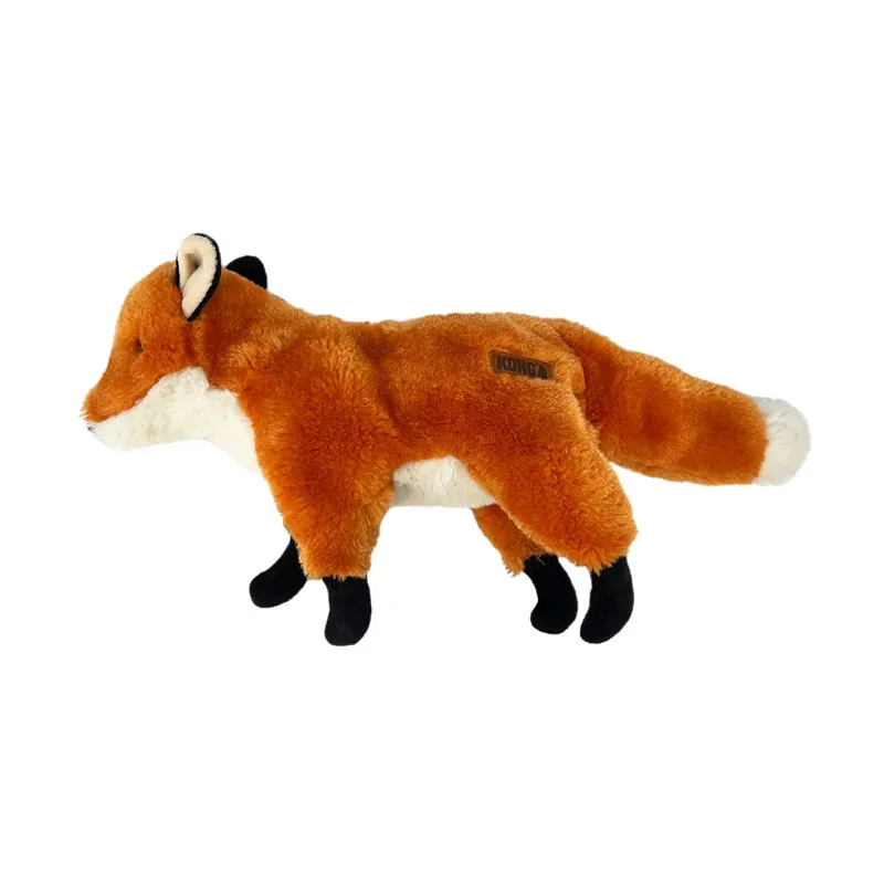 KONG Wild Low Stuff Fox - Medium dog toy