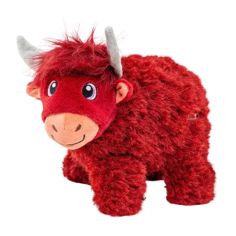 KONG Toughz Highland Cow - Medium dog toy