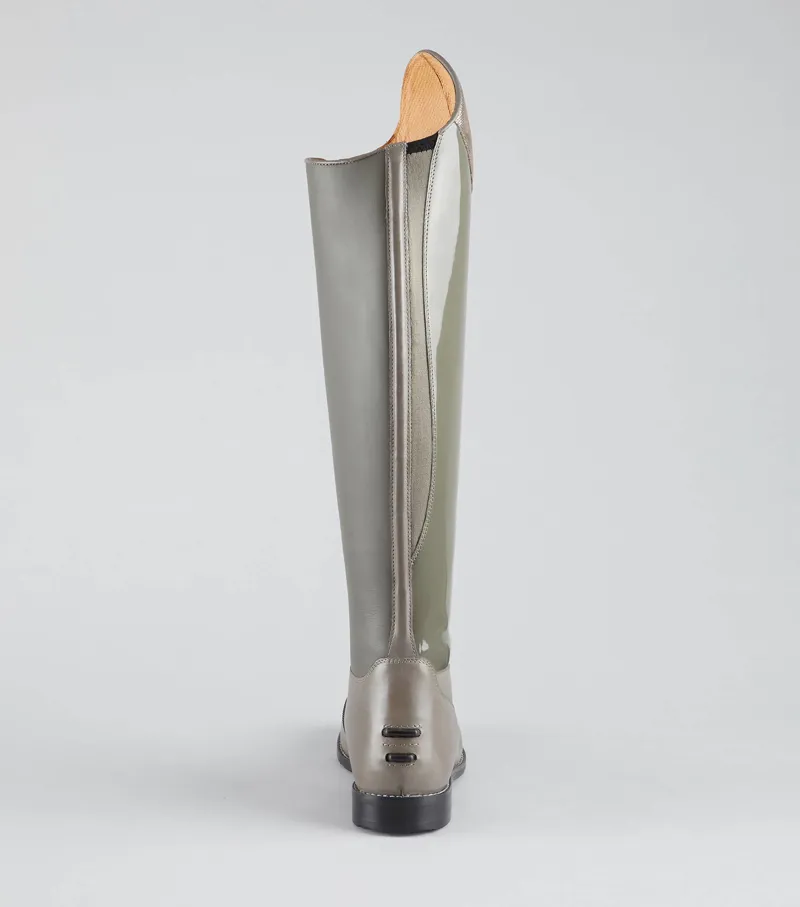 Levade Ladies Leather Dressage Riding Boot - Grey-1