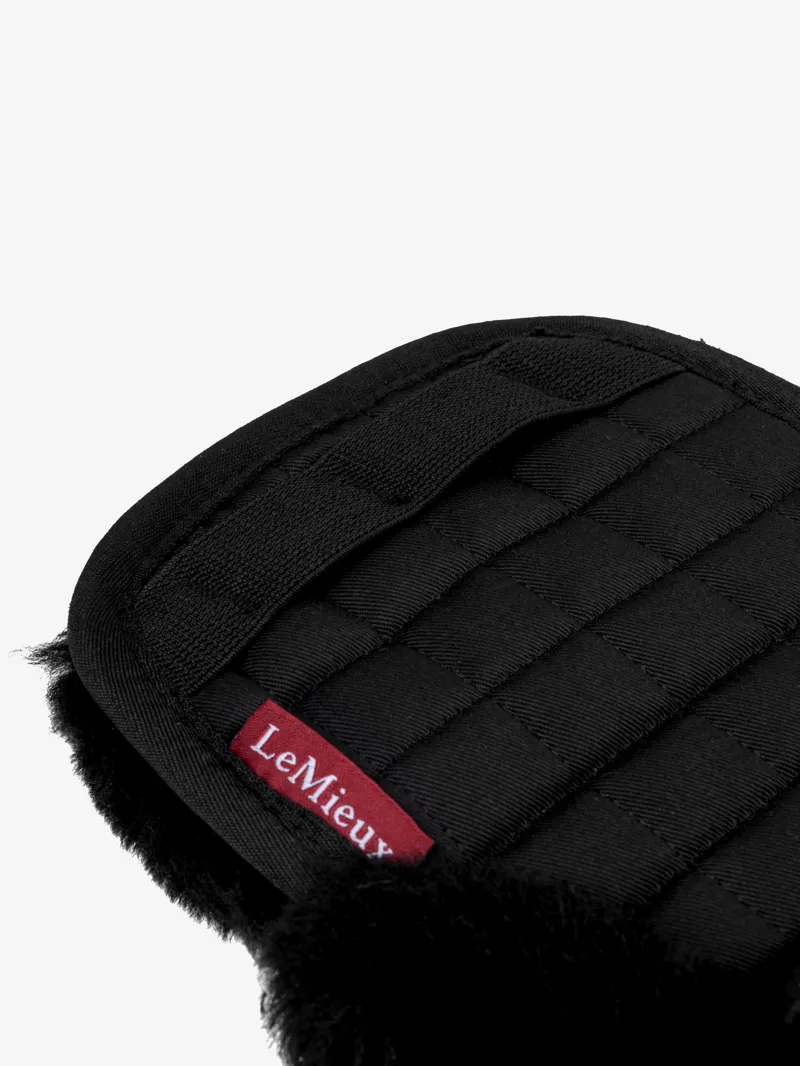 LeMieux Dressage Girth Cover - Black-3