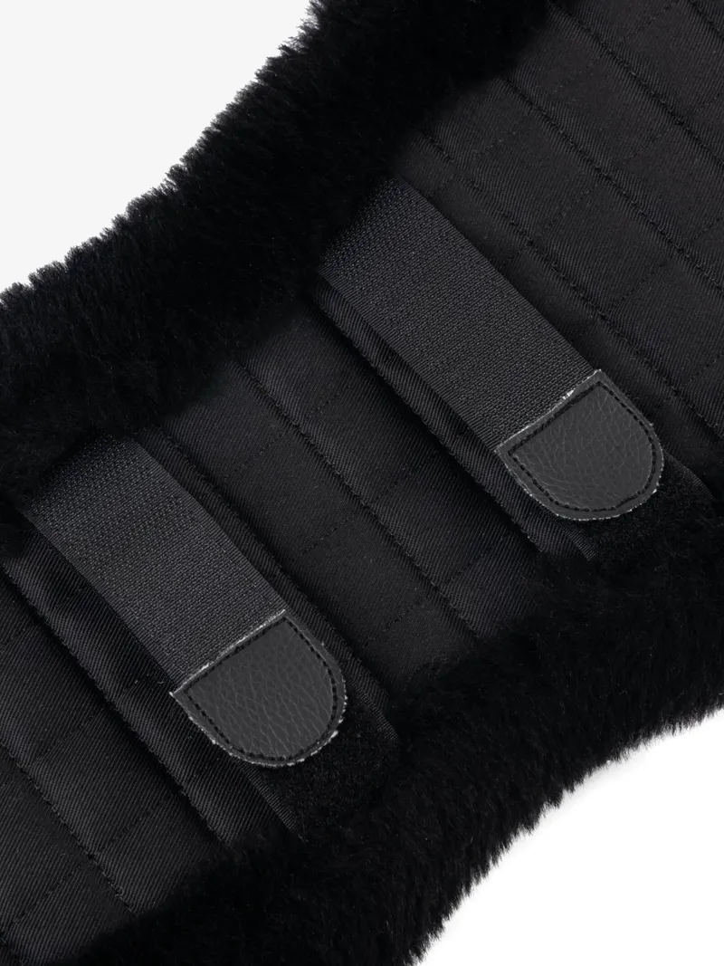 LeMieux Dressage Girth Cover - Black-1