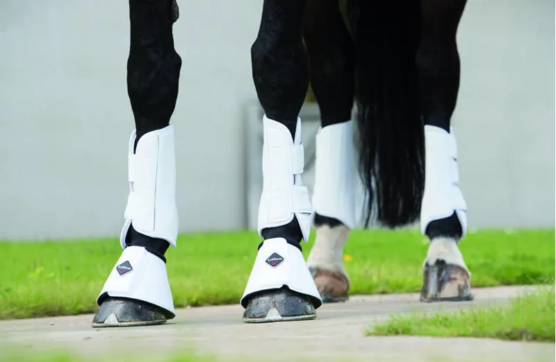 LeMieux Schooling Boots White-2