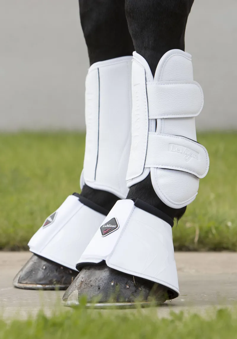 LeMieux Schooling Boots White-1