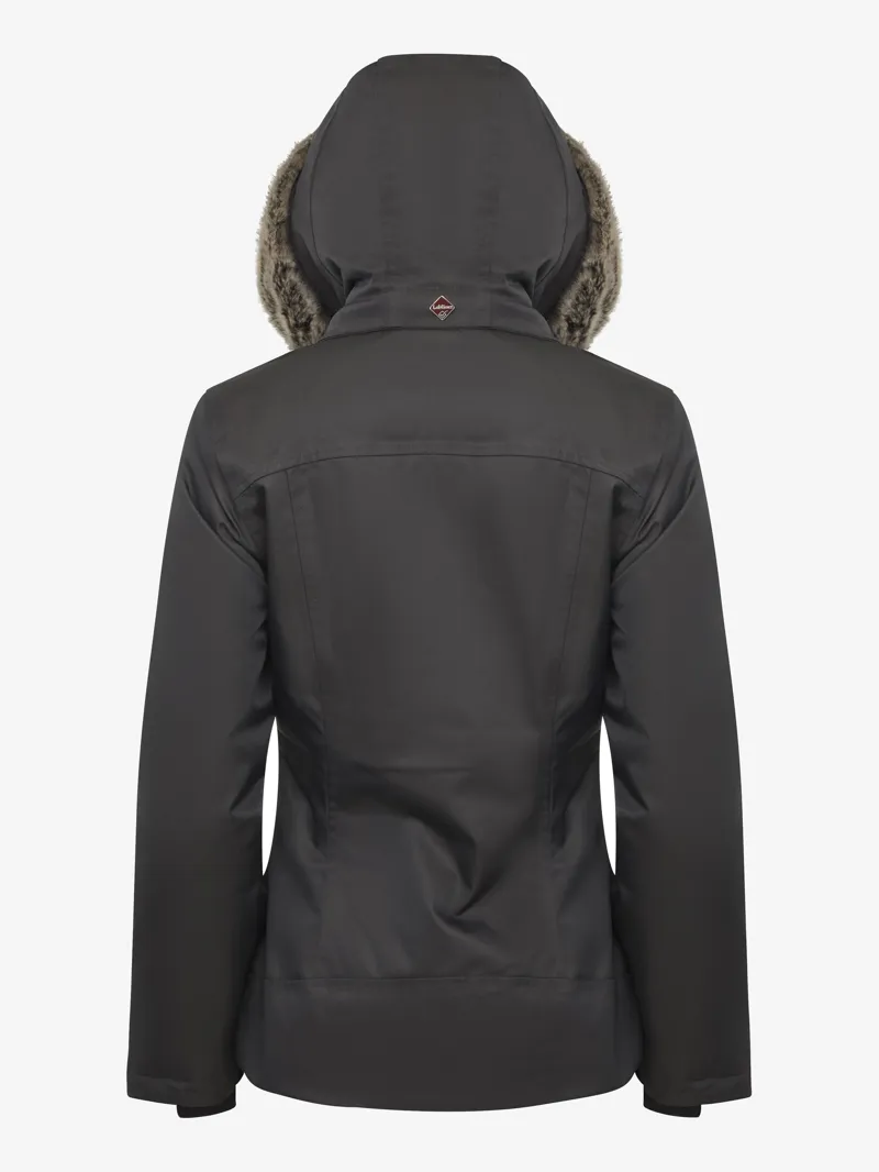 LeMieux Waterproof Short Coat - Grey-1