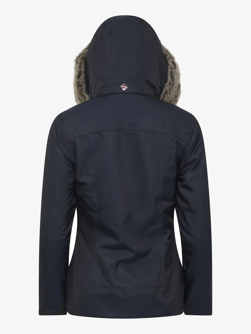 LeMieux Waterproof Short Coat - Navy-2