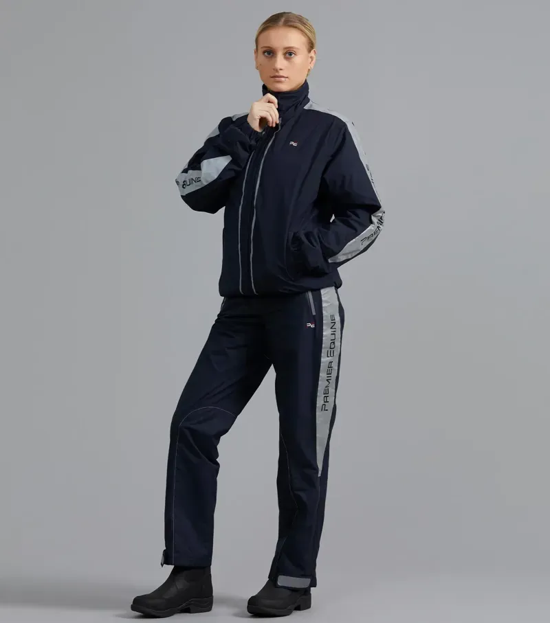 Lumen Reflective Unisex Riding Jacket / Navy-4