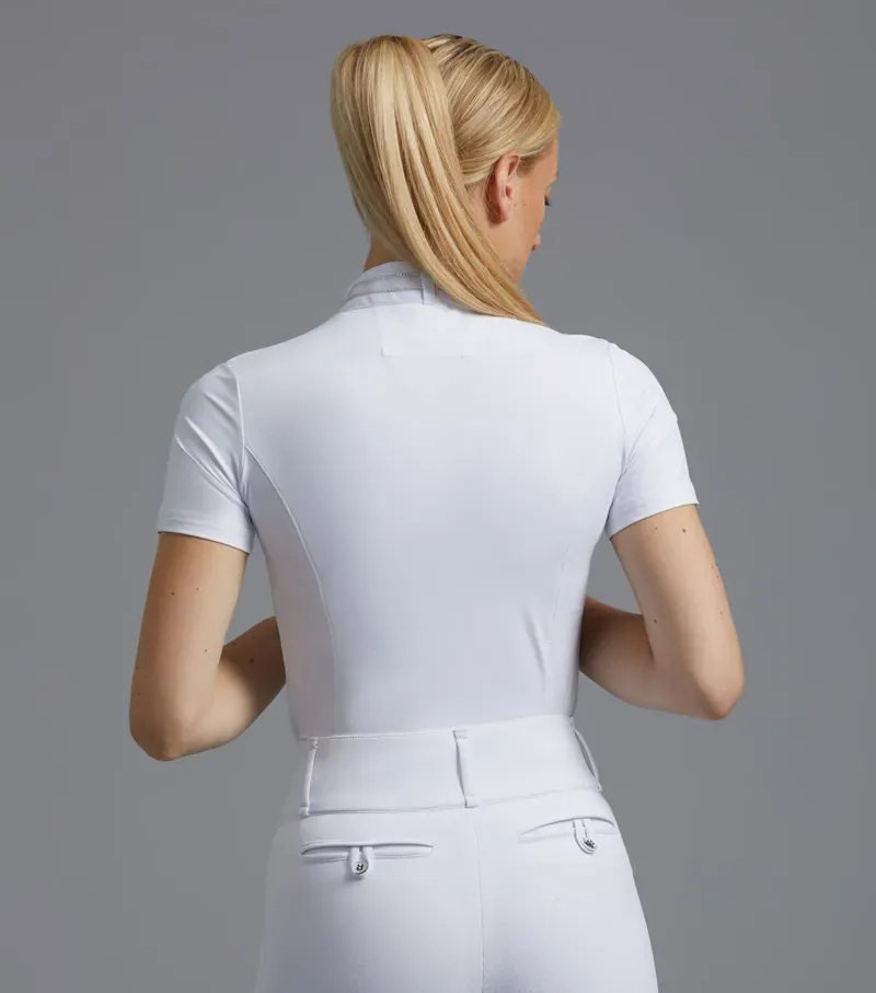 Maria Diamante Show Shirt White-2