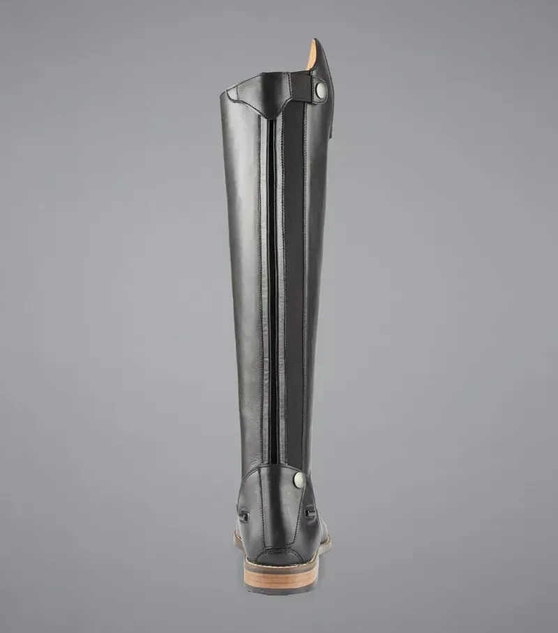 Premier Equine Ladies Maurizia Lace Front Tall Leather Riding Boot in Black-4