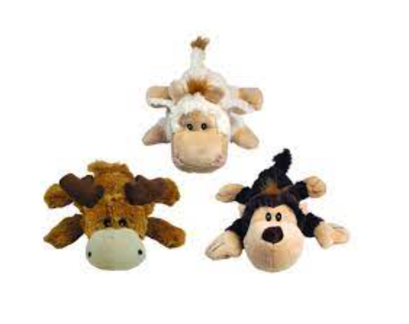 Kong Medium Cozie Natural Styles 24-pack - Assorted Colours