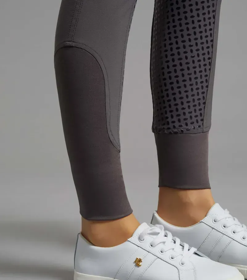 Premier Equine Ladies Milliania Full Seat Gel Riding Breeches in Anthracite-1