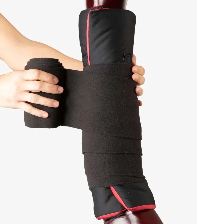Nano Tec Infrared Boot Wrap Liners / Black Red-1