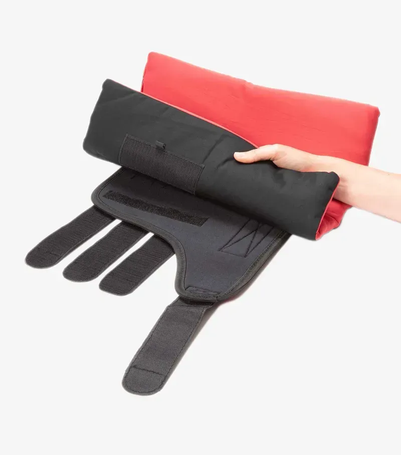 Nano Tec Infrared Boot Wrap Liners / Black Red-3