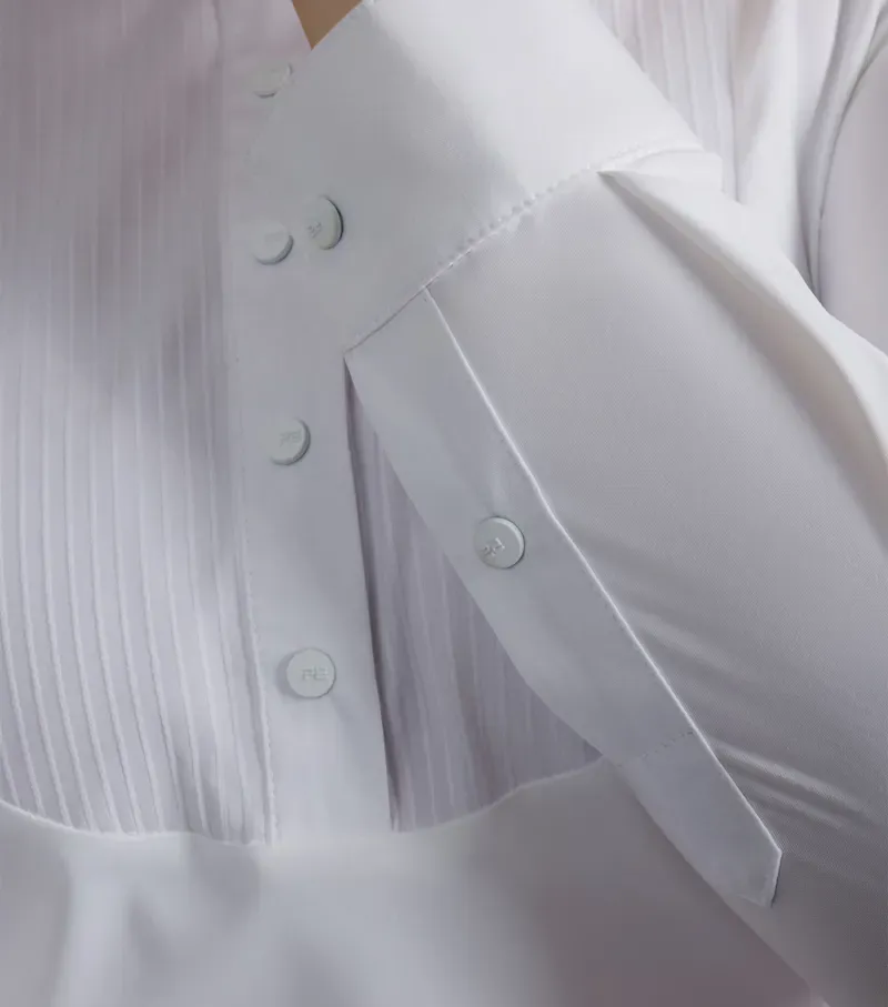 Navarra Long Sleeve Competition Shirt White -3