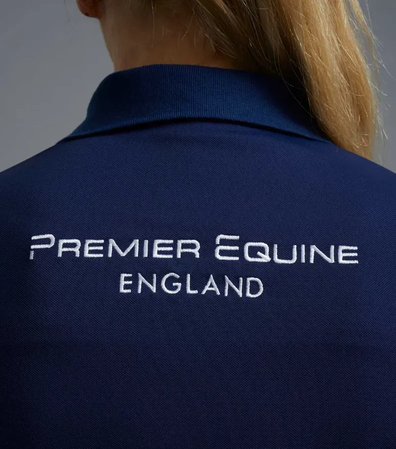 PE Ladies Team Polo Shirt / Navy uk-3