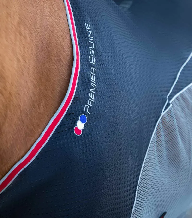 Premier Equine Sports Cooler Rug / Black-1
