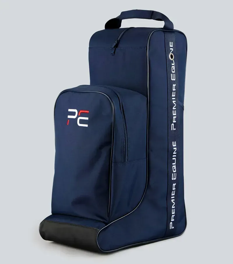 PE Team Tall Boot Bag With Storage Navy one size