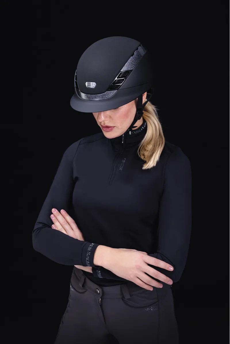 Pikeur Abus AirLuxe Supreme Helmet- Black-5