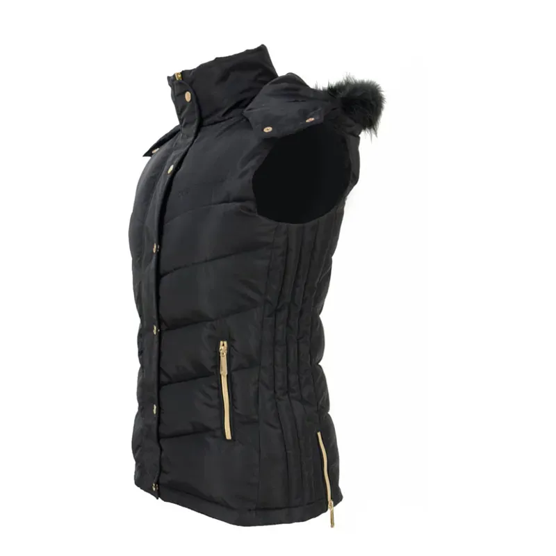 Coldstream Leitholm Quilted Gilet - Black-1