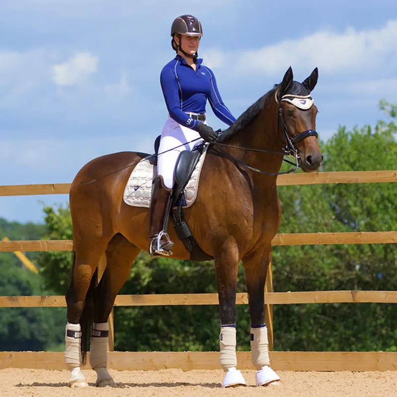 Woof Wear Vision Dressage Pad - Champagne-1