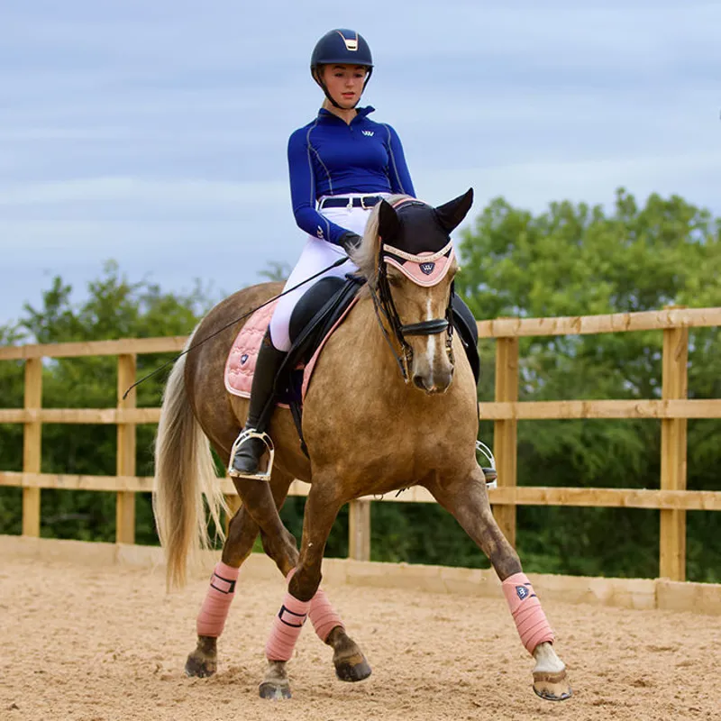 Woof Wear Vision Dressage Pad - Rose Gold-1