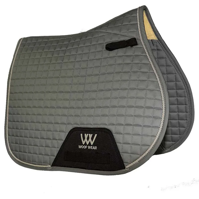 Woof Wear Pony GP Saddle Cloth - Brushed Steel
