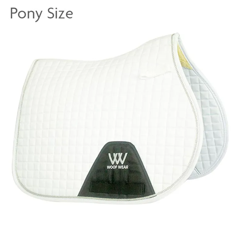 Woof Wear Pony GP Saddle Cloth - White