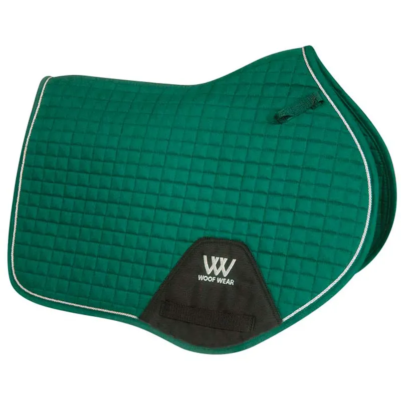 Woof Wear Close Contact Saddle Cloth - British Racing Green