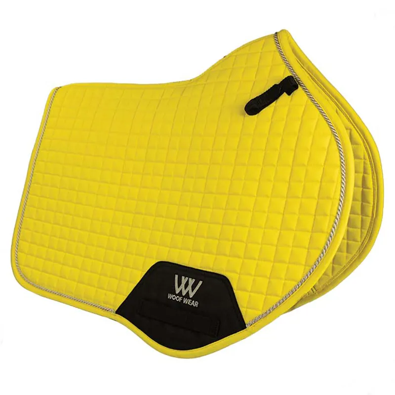 Woof Wear Close Contact Saddle Cloth - Sunshine Yellow