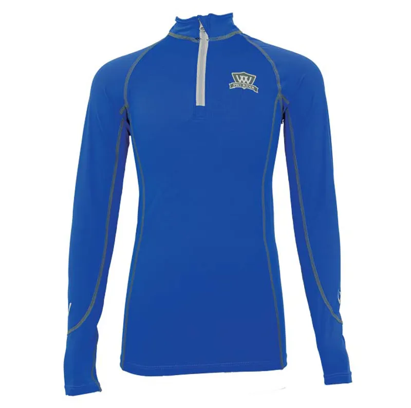 Woof Wear Young Rider Pro Performance Shirt - Electric Blue