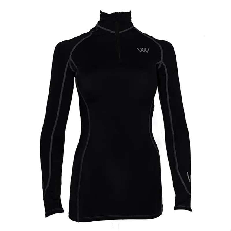 Woof Wear Performance Riding Shirt - Black