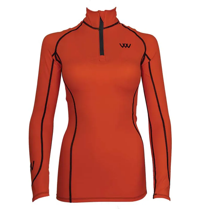 Woof Wear Performance Riding Shirt - Orange
