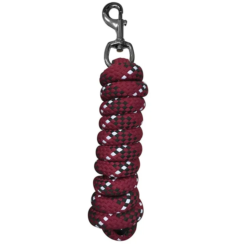 Woof Wear Contour Lead Rope - Shiraz