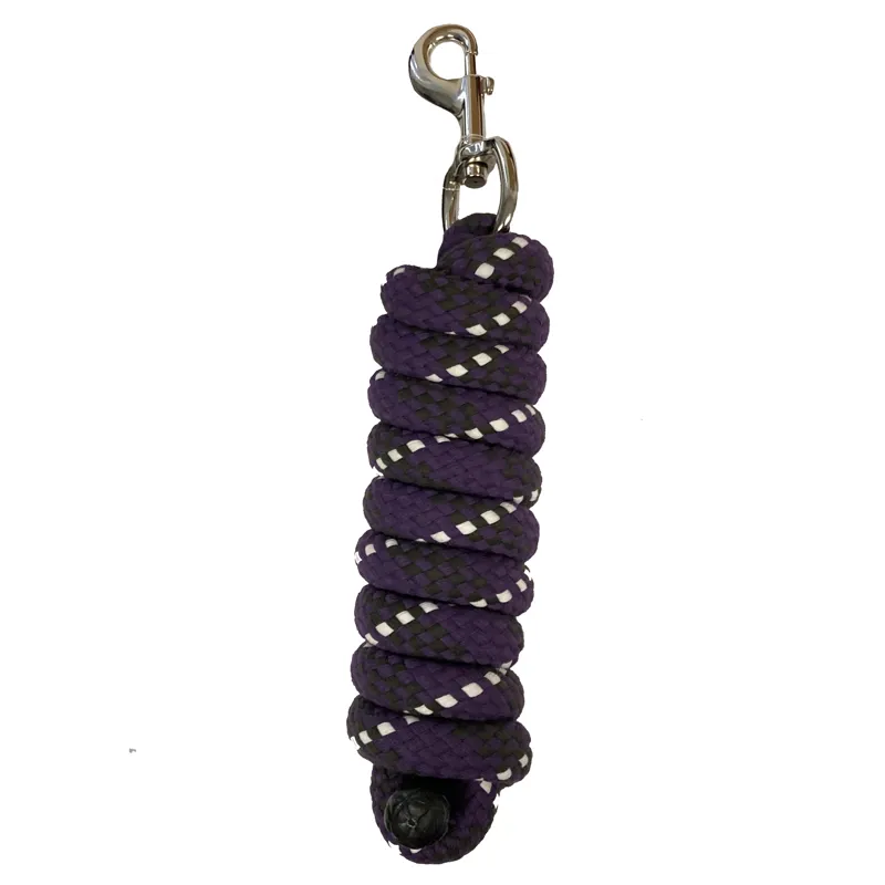 Woof Wear Contour Lead Rope - Damson