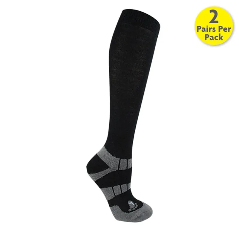 Woof Wear Winter Riding Socks - Black