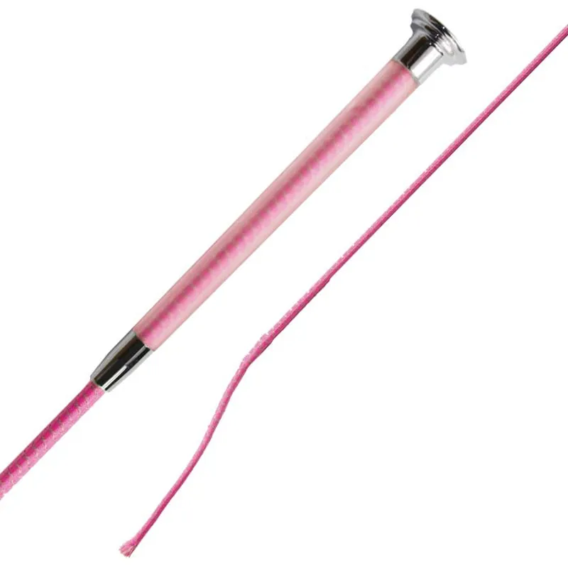 Woof Wear Hi Vis Riding Whip - Pink