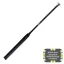 Woof Wear Twisted Jump Bat - Black/Silver