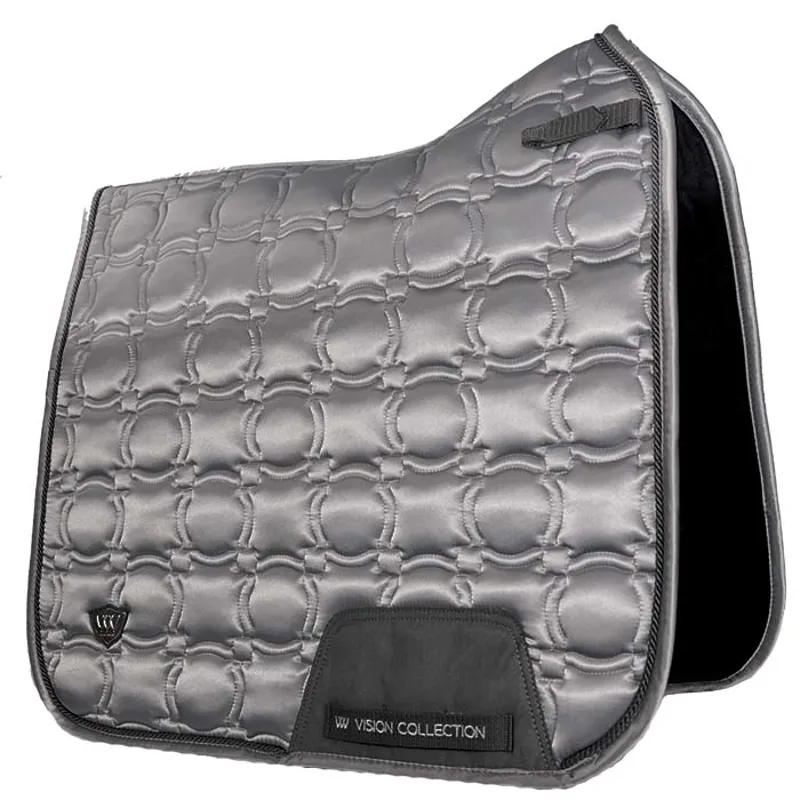 Woof Wear Vision Dressage Pad - Brushed Steel