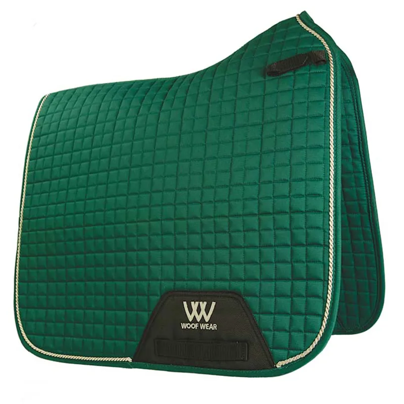 Woof Wear Dressage Saddle Cloth - British Racing Green