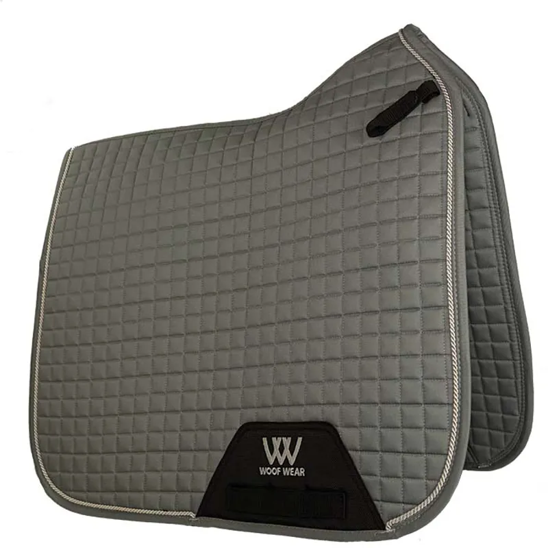 Woof Wear Dressage Saddle Cloth - Brushed Steel
