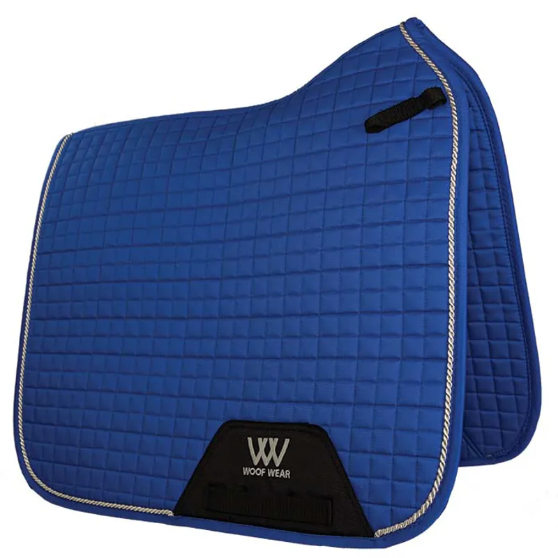 Woof Wear Dressage Saddle Cloth - Electric Blue