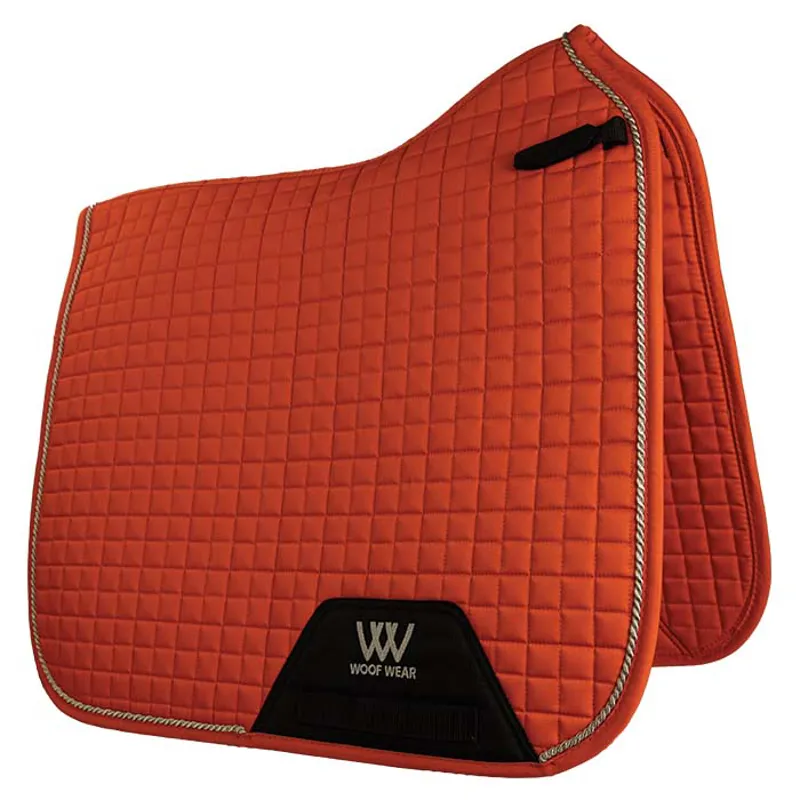 Woof Wear Dressage Saddle Cloth - Orange