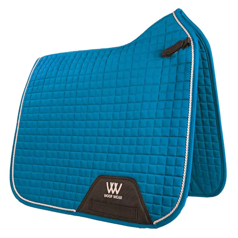 Woof Wear Dressage Saddle Cloth - Turquoise 