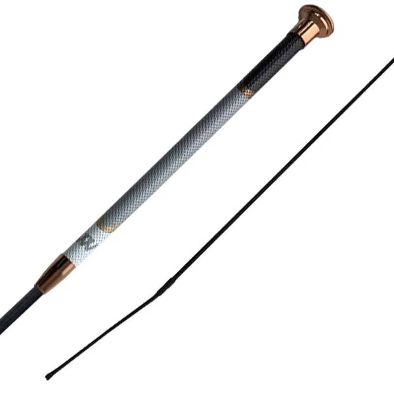 Woof Wear Harmony Resolute Dressage Whip - Grey/Rose Gold
