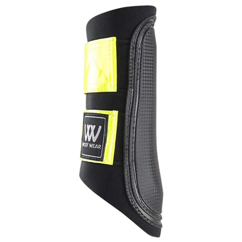 Woof Wear Reflective Club Boot - Hi Vis Yellow